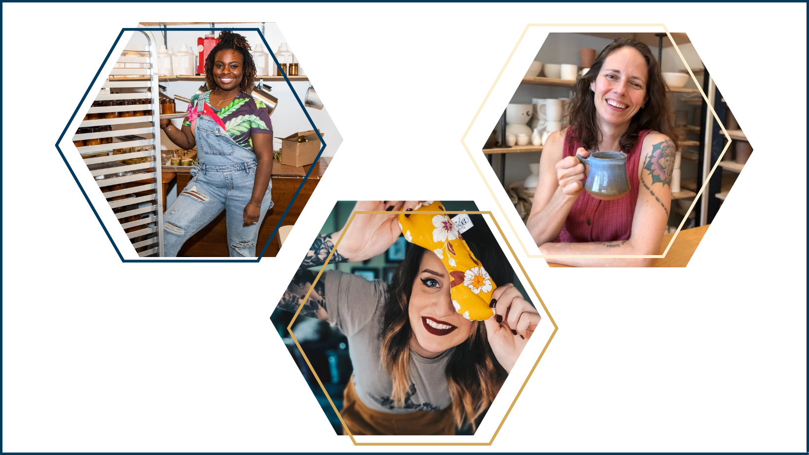 Connecticut small businesses and artisans who create the items in Nutmeg + Honey's gift boxes