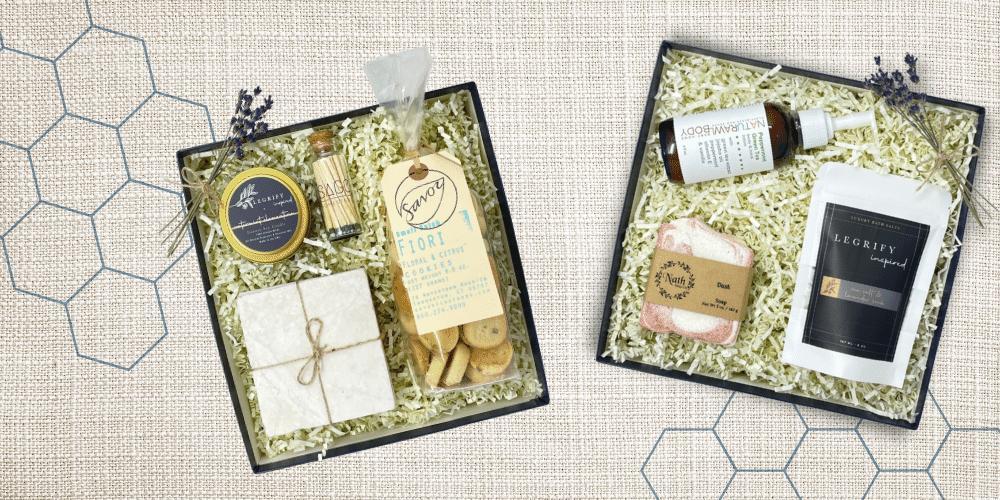 FOR HER Nutmeg + Honey ConnecticutMade Gift Boxes